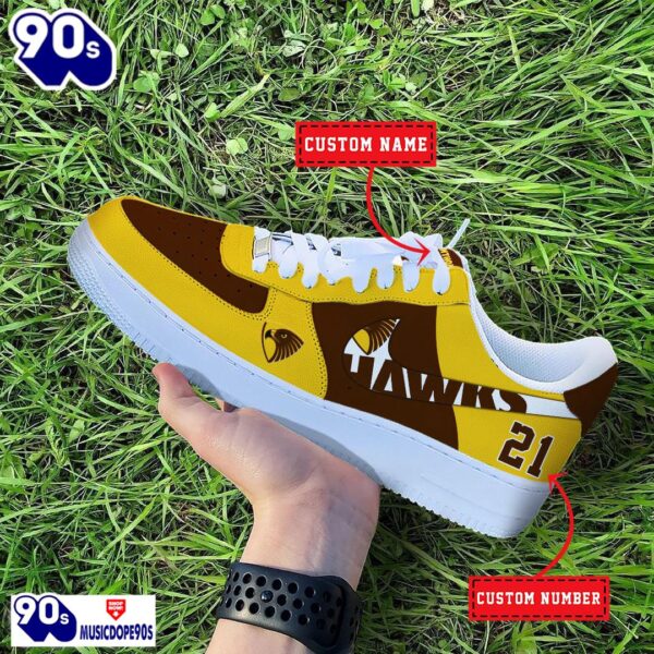 Hawthorn Hawks AFL Personalized Air Force 1 Shoes