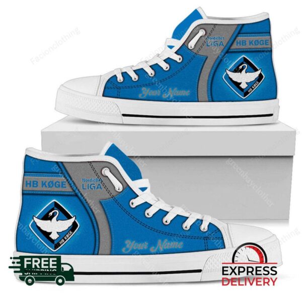 HB Koge Personalized High Top Canvas Shoes