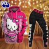 Hello Kitty Design Hoodie And Leggings Set