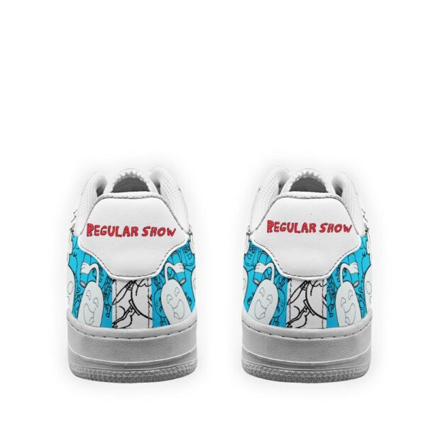 Hi Five Ghost Regular Show Air Sneakers Custom Cartoon Shoes