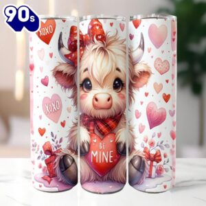 Highland Cow Be Mine Valentines…