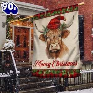 Highland Cow Fluffy Cow Christmas…