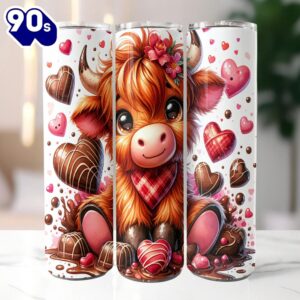 Highland Cow Valentine Chocolate 20…