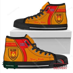 Hillerod Personalized High Top Canvas…