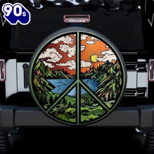 Hippie Tire Covers Hippie Forest…