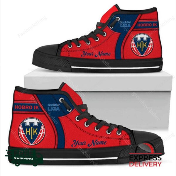 Hobro Personalized High Top Canvas Shoes