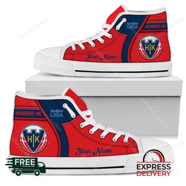 Hobro Personalized High Top Canvas Shoes