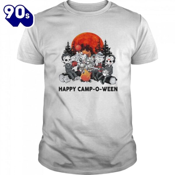 Horror Characters Movies Happy Camp O Ween Shirts