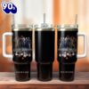 Horror Movie Characters Film Custom Stanley Quencher 40oz Stainless Steel Tumbler With Handle  For Fans
