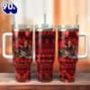 Horror Movie Characters Movie Custom Stanley Quencher 40oz Stainless Steel Tumbler With Handle  For Fans