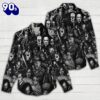 Horror Movies 3D Linen Shirt For Fans Music