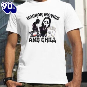 Horror Movies And Chill Svg…