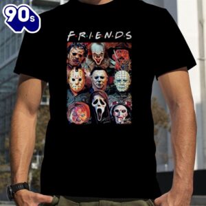 Horror Movies Friends Halloween Signatures…