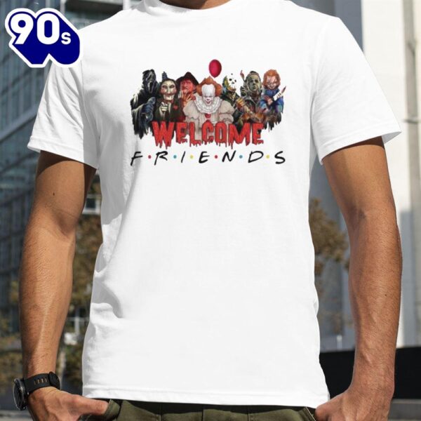 Horror Movies Welcome Friends Halloween 2024 Shirts