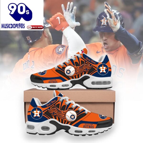 Houston Astros Custom TN Air Max Plus Shoes For Fans