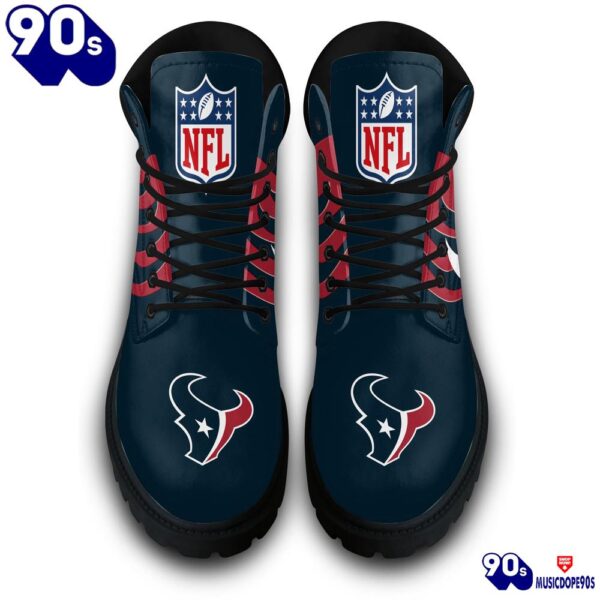 Houston Texans Custom Boots Shoes Idea Gift For Fan