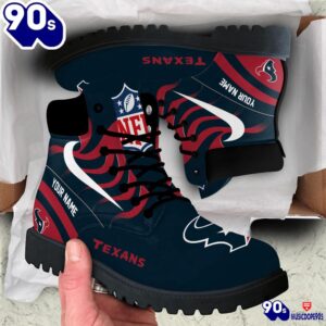 Houston Texans Custom Boots Shoes Idea Gift For Fan