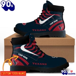 Houston Texans Custom Boots Shoes…