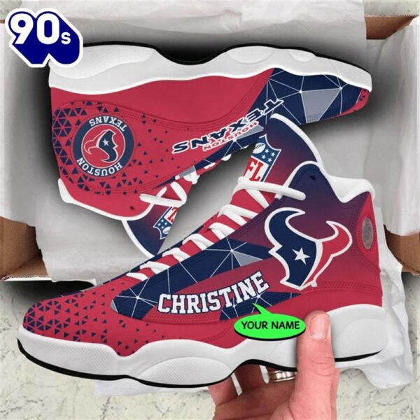 Houston Texans NFL Personalized Jordan 13 Shoes