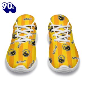 Hufflepuff Sneakers Custom Harry Potter Shoes For Fan