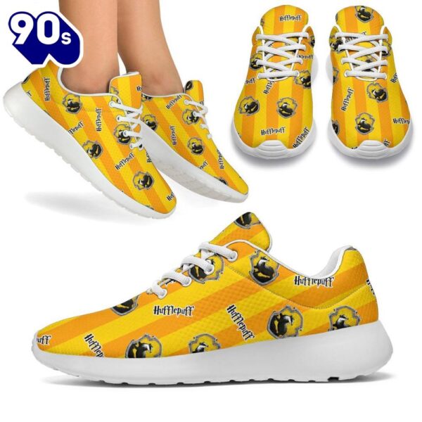 Hufflepuff Sneakers Custom Harry Potter Shoes For Fan