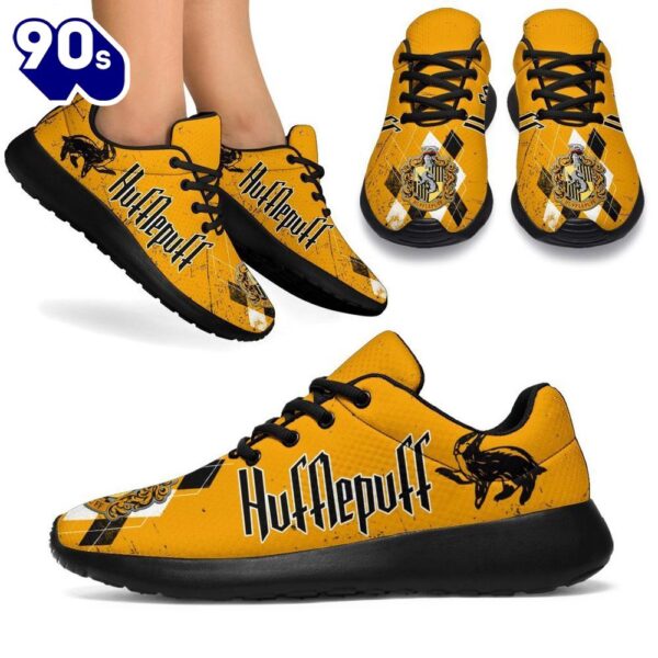 Hufflepuff Sneakers Harry Potters Fan Shoes Gift Idea