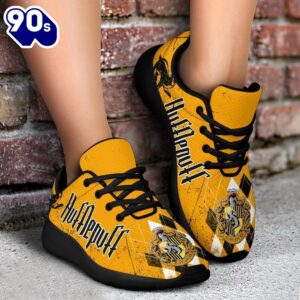 Hufflepuff Sneakers Harry Potters Fan Shoes Gift Idea