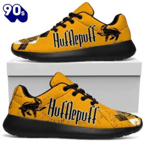 Hufflepuff Sneakers Harry Potters Fan Shoes Gift Idea