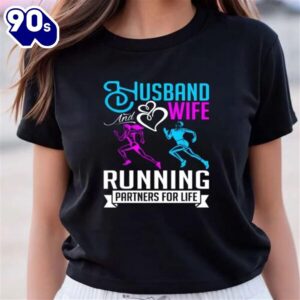 Husband and Wife Running Sweet…