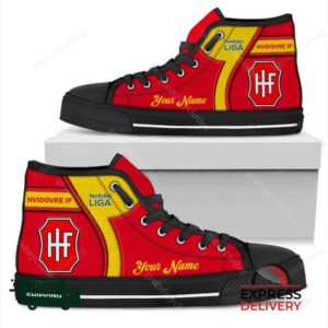 Hvidovre Personalized High Top Canvas…