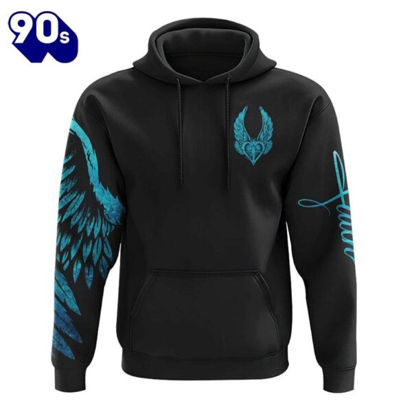 I Know Heaven Is A Beautiful Place Wings 3D Hoodie