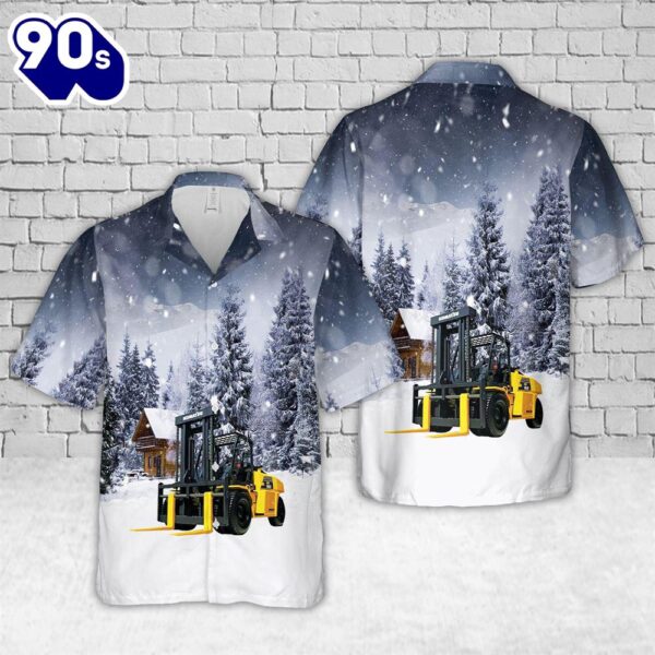 IC pneumatic forklift FH100160 Christmas Hawaiian Shirt