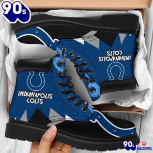 Idianapolis Colt All Season Boots Casual Shoes Vegan Leather Custom Boot Shoes