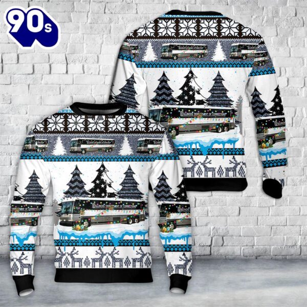 Illinois Department Of Corrections Christmas Aop Sweater