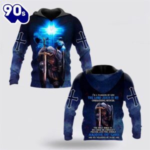 I’m A Warrior Of God Knight Christian God Jesus 3D Hoodies For Women Men