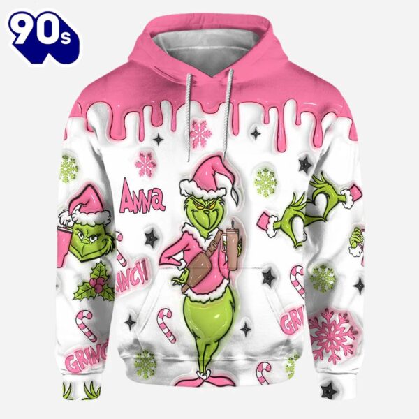 I’m Booked – Personalized Grinch Christmas Hoodie and Leggings