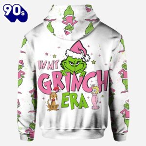 In My Era - Personalized Grinch Christmas Hoodie and Leggings