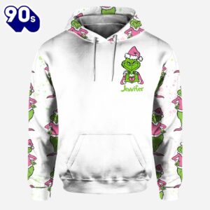 In My Era - Personalized Grinch Christmas Hoodie and Leggings