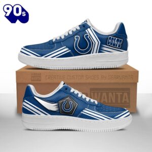 Indianapolis Colts Air Sneakers Custom…