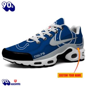 Indianapolis Colts Customized Air Max Plus Shoes