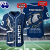 Indianapolis Colts NFL 3D Personalized Baseball Shirt For Fans