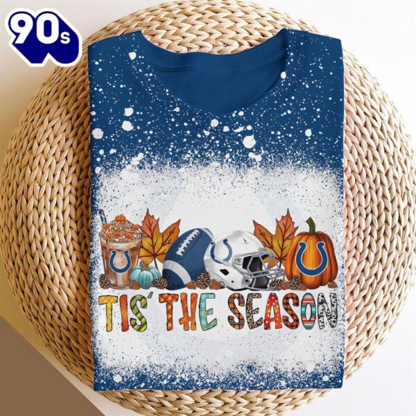 Indianapolis Colts Tis The Season Sport For Fan 3D Shirts
