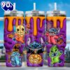 Inflated 3D Stitch Cartoon Custom Stanley Quencher 40oz Stainless Steel Tumbler With Handle