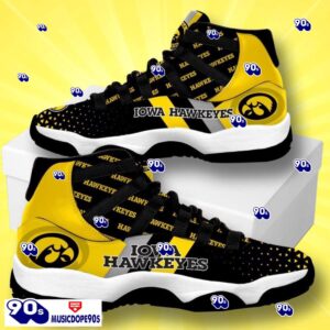 Iowa Hawkeyes Football Team Air Jordan 11 Best Sneakers For Men Women Fans