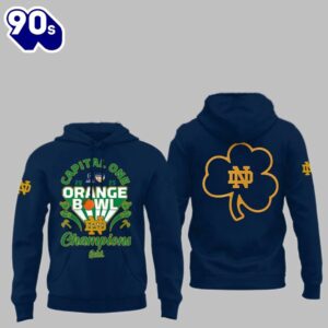 Irish Capital One 2025 Orange Bowl Champions Shirt