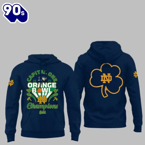 Irish Capital One 2025 Orange Bowl Champions Shirt