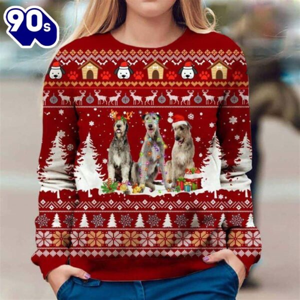 Irish Wolfhound Ugly Premium Sweater