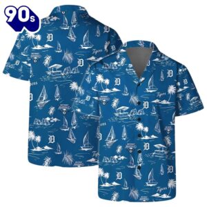 Island Breeze Detroit Tigers Hawaiian…