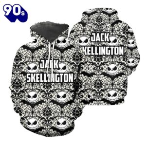 Jack Skellington Black White Over…