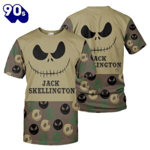 Merry Christmas Jack Skellington Camo…